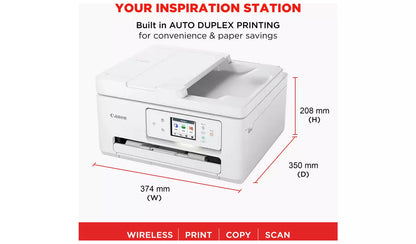 Canon PIXMA TS7750i Wireless Multifunction Printer - White