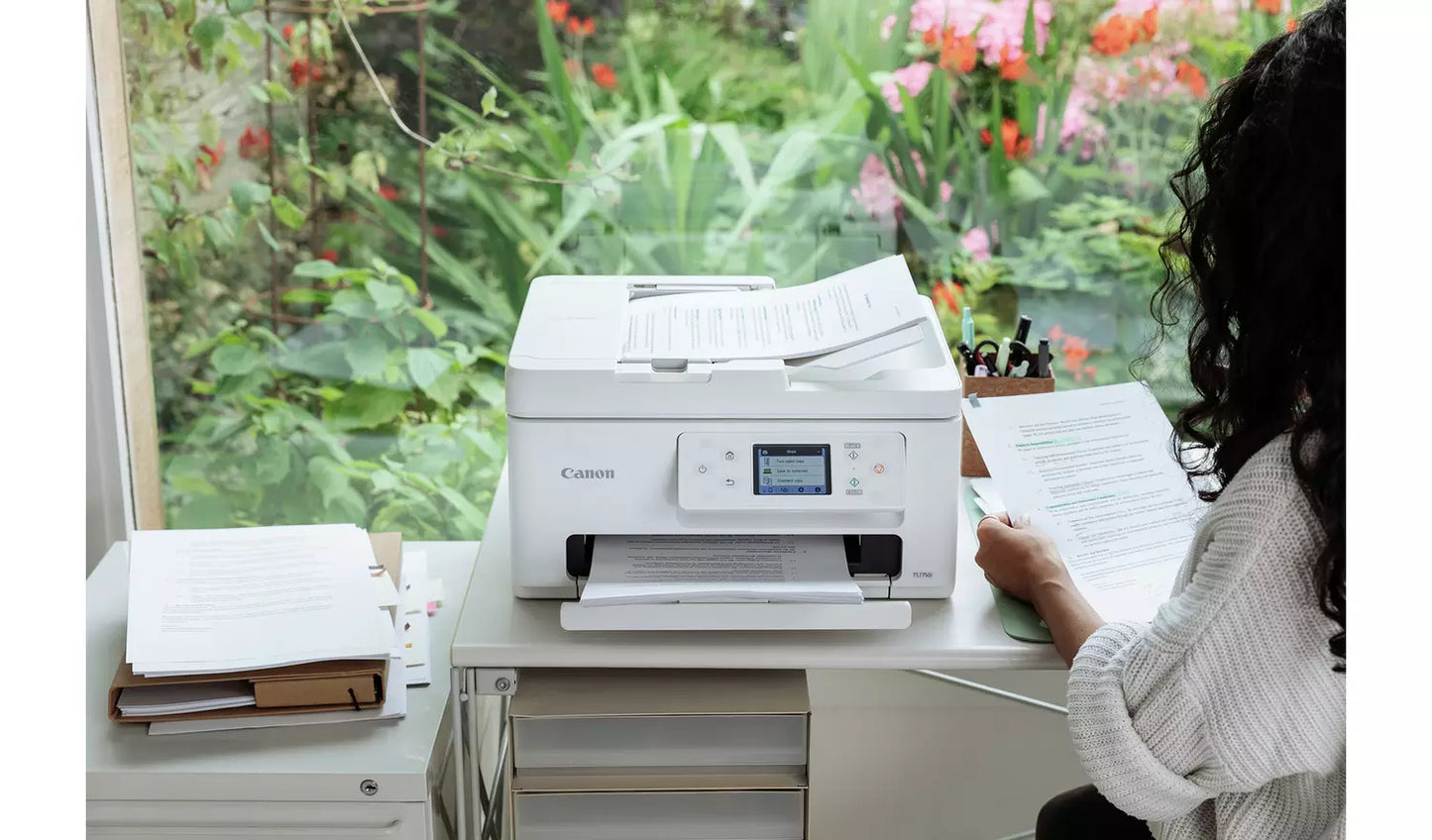 Canon PIXMA TS7750i Wireless Multifunction Printer - White