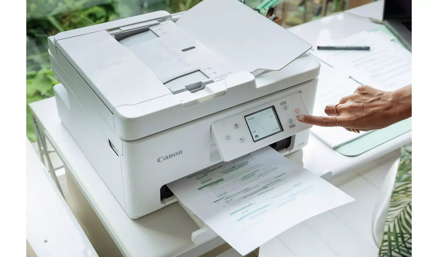 Canon PIXMA TS7750i Wireless Multifunction Printer - White