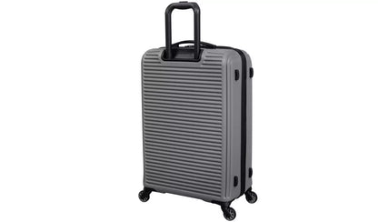 IT Luggage Shutter 3pc 8 Wheel Suitcase Set - Storm Front