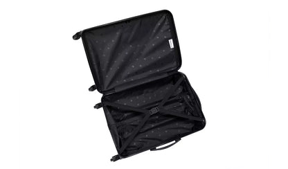 IT Luggage Shutter 3pc 8 Wheel Suitcase Set - Storm Front