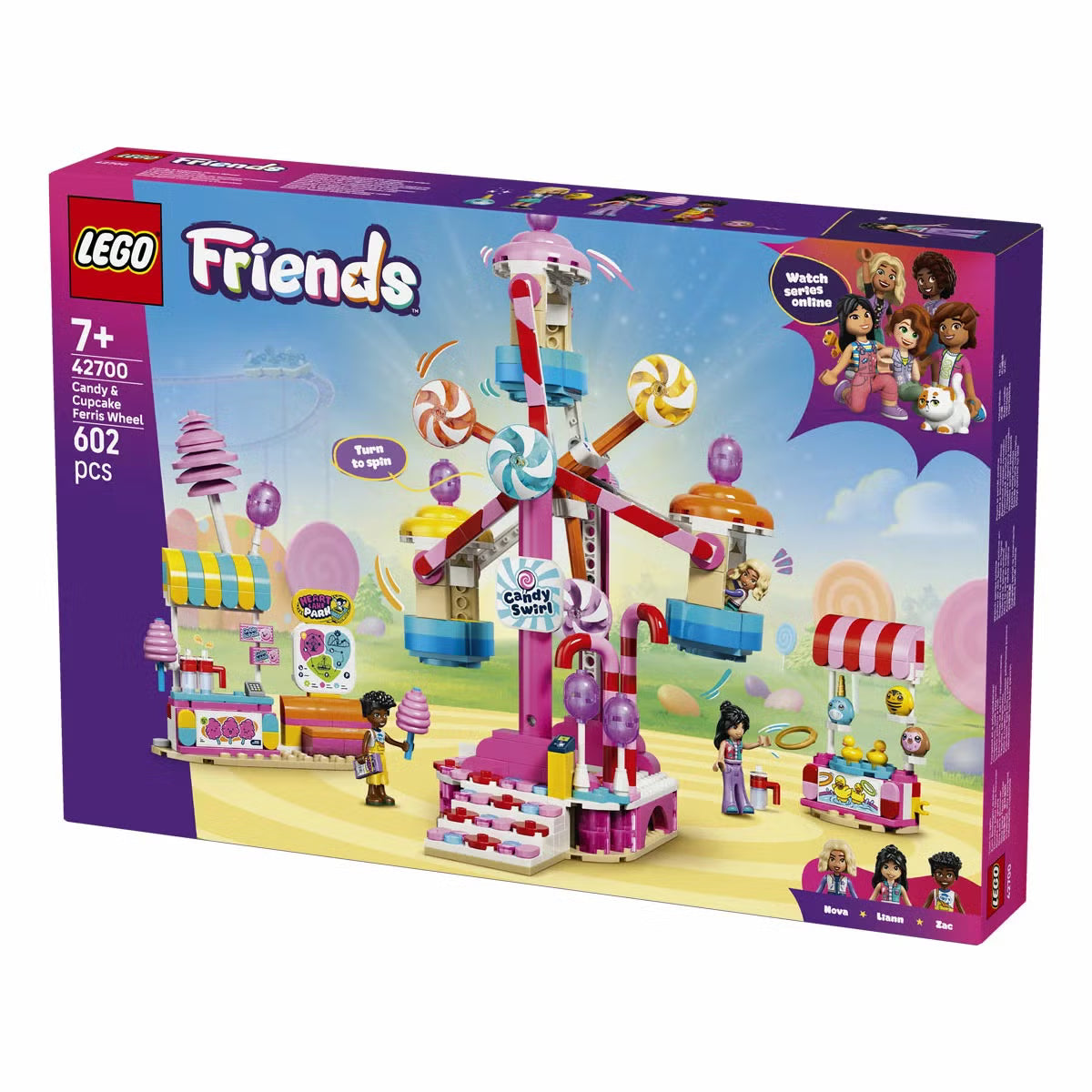 LEGO Friends Candy and Cupcake Ferris Wheel - Model 42700 (7+ Years)