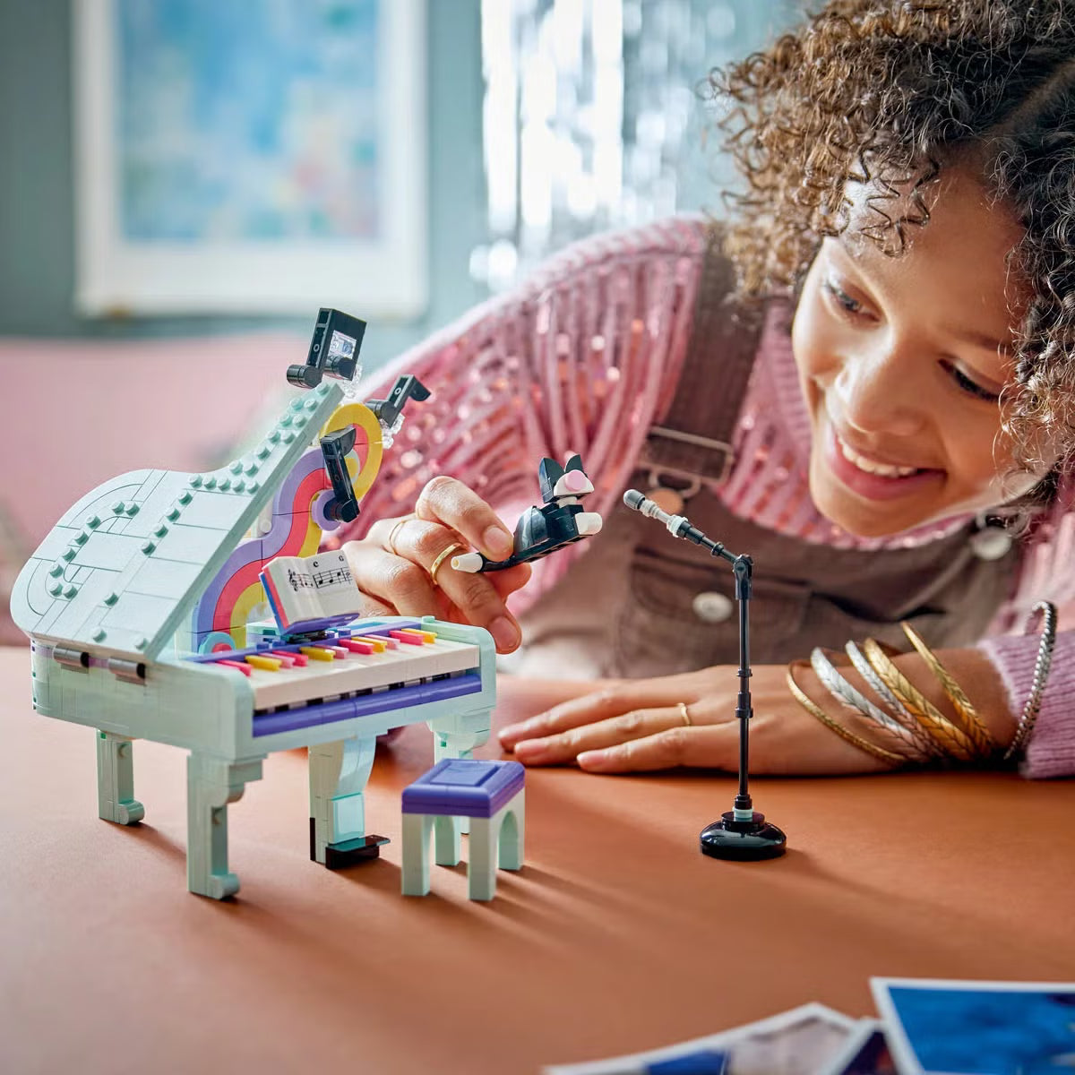 LEGO Creator 3-in-1 Music Decor Piano with Cat - Model 31392 (9+ Years)