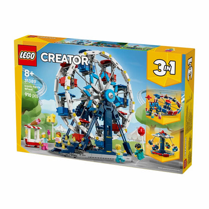 LEGO Creator 3-in-1 Iconic Ferris Wheel - Model 31389 (8+ Years)