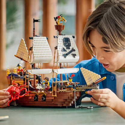 LEGO Creator 3-in-1 Iconic Pirate Ship - Model 31387 (9+ Years)