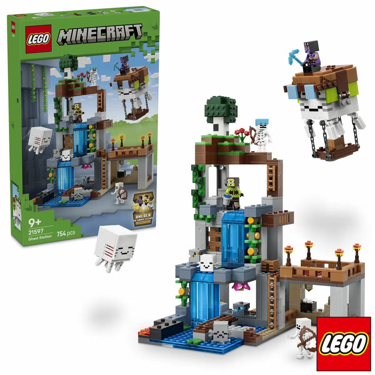 LEGO Minecraft Ghast Station - Model 21597 (9+ Years)