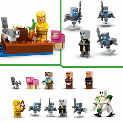 LEGO Minecraft Evoker Village Attack - Model 21596 (9+ Years)