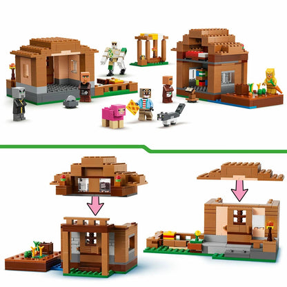 LEGO Minecraft Evoker Village Attack - Model 21596 (9+ Years)