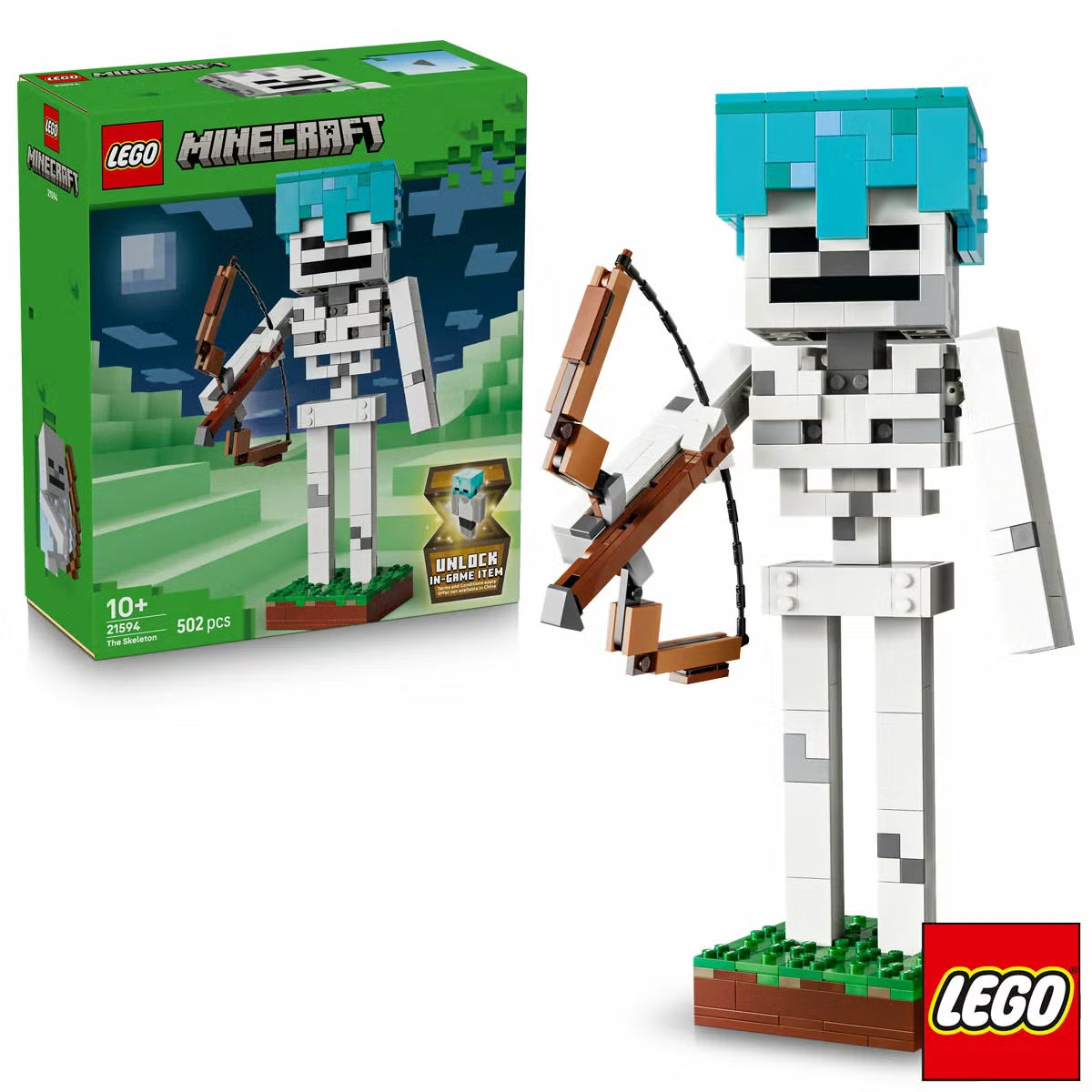 LEGO Minecraft The Skeleton - Model 21594 (10+ Years)