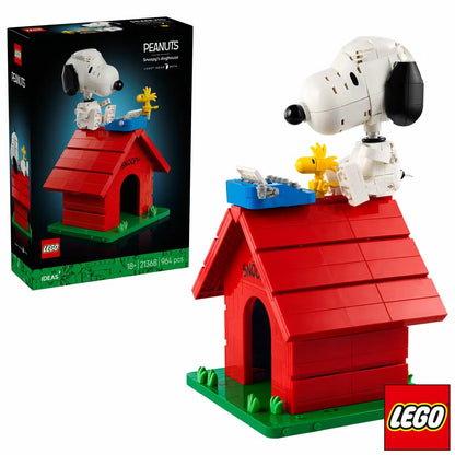 LEGO Ideas Peanuts: Snoopy's Doghouse - Model 21368 (18+ Years)