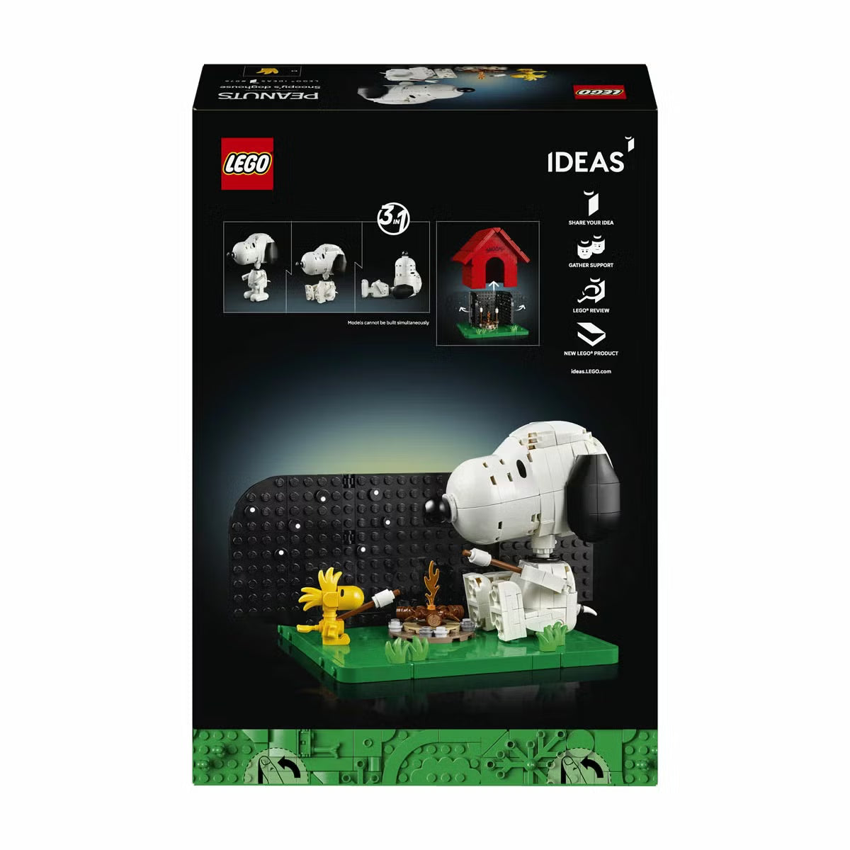 LEGO Ideas Peanuts: Snoopy's Doghouse - Model 21368 (18+ Years)