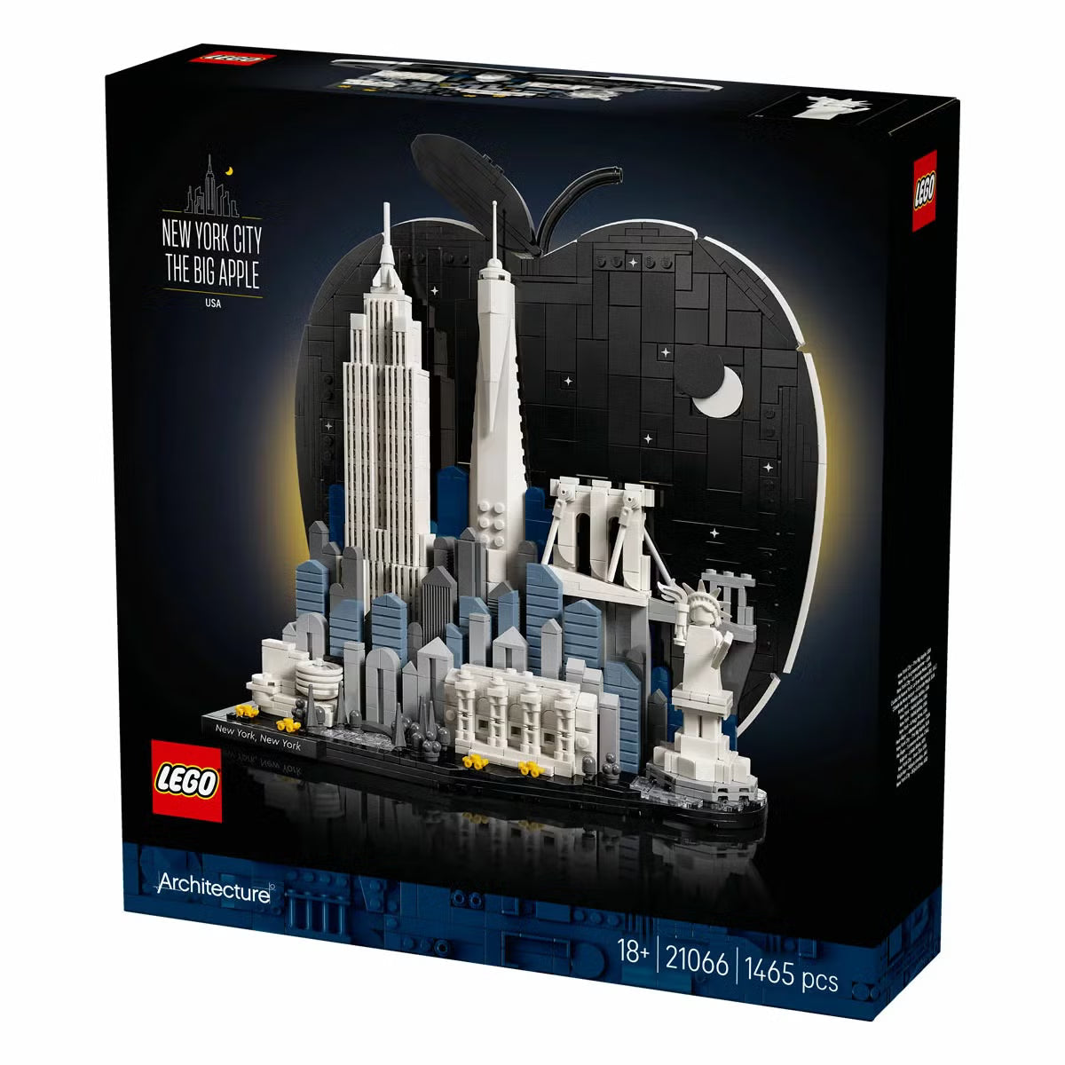 LEGO Architecture New York City – The Big Apple - Model 21066 (18+ Years)