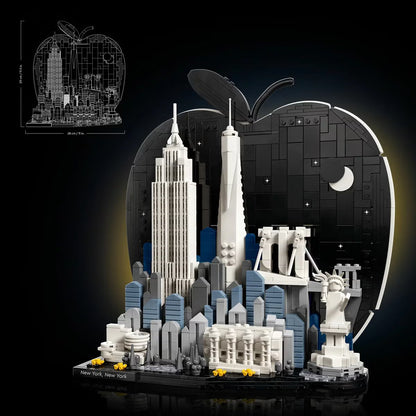 LEGO Architecture New York City – The Big Apple - Model 21066 (18+ Years)