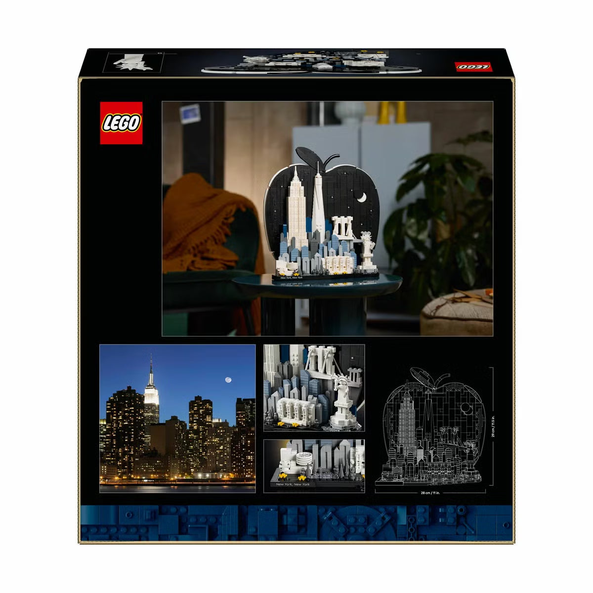 LEGO Architecture New York City – The Big Apple - Model 21066 (18+ Years)