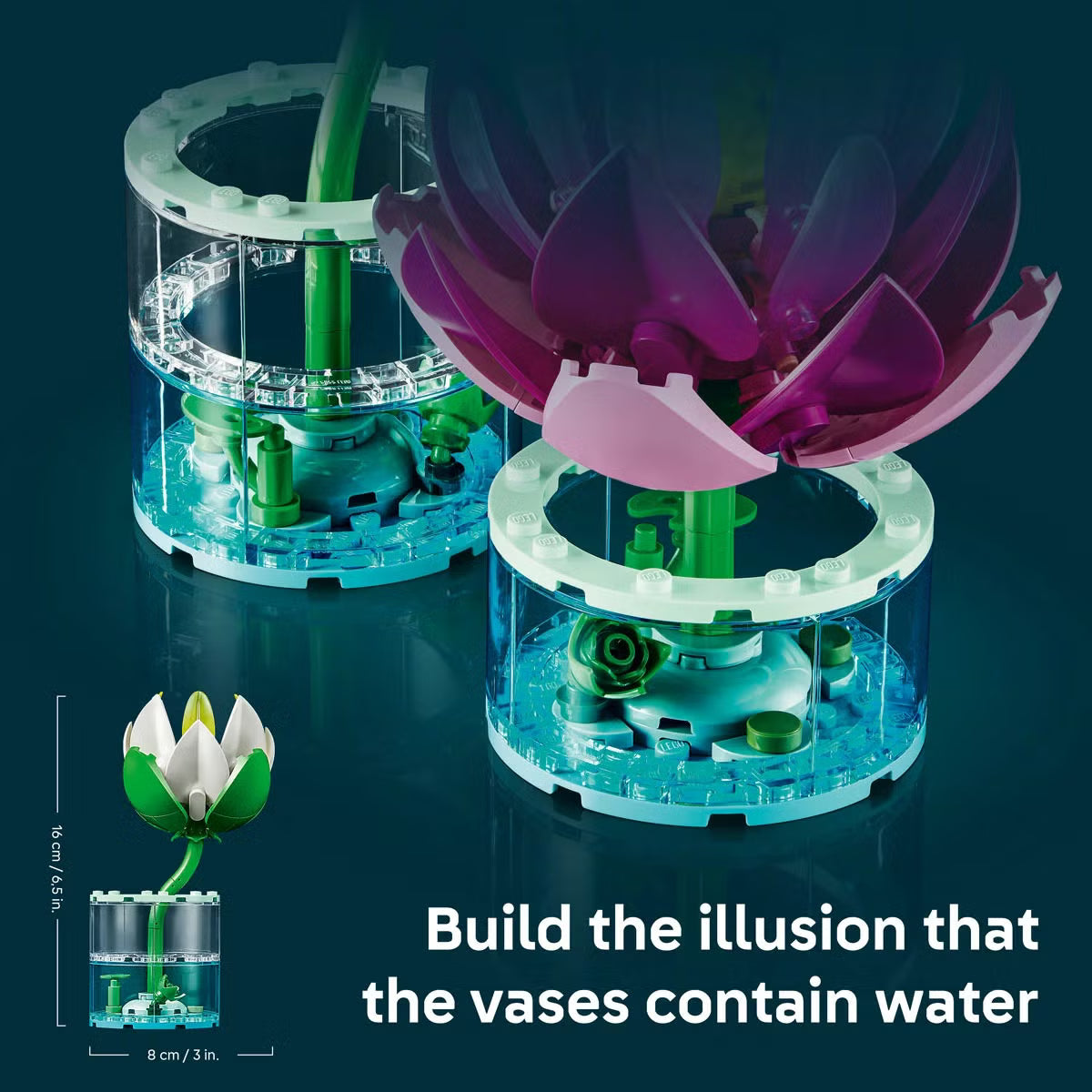 LEGO Botanicals Water Lilies - Model 11511 (9+ Years)