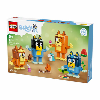 LEGO Bluey Brick-Built Bluey Family - Model 11217 (5+ Years)