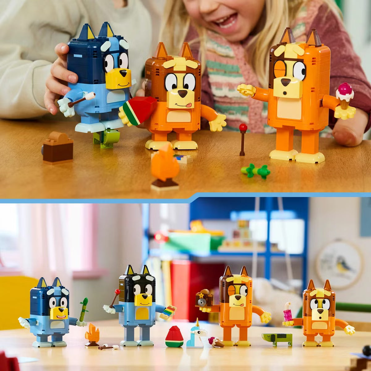LEGO Bluey Brick-Built Bluey Family - Model 11217 (5+ Years)