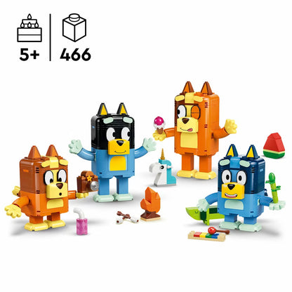 LEGO Bluey Brick-Built Bluey Family - Model 11217 (5+ Years)