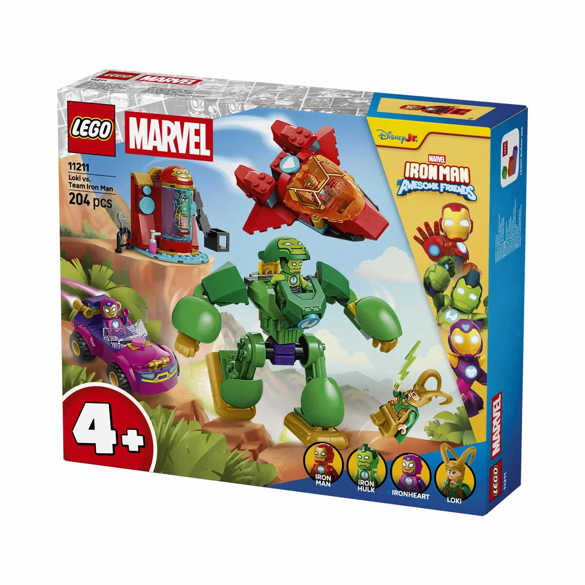 LEGO Marvel Loki vs. Team Iron Man - Model 11211 (4+ Years)