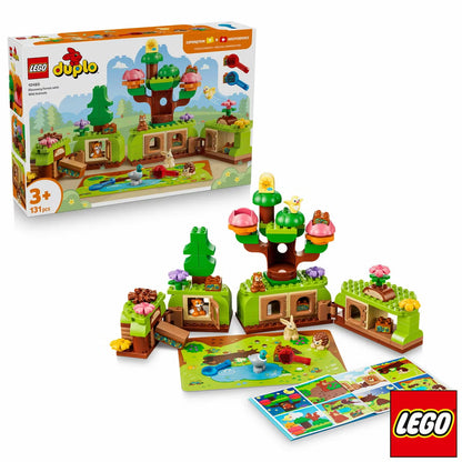 LEGO DUPLO Discovery Forest with Wild Animals - Model 10480 (3+ Years)
