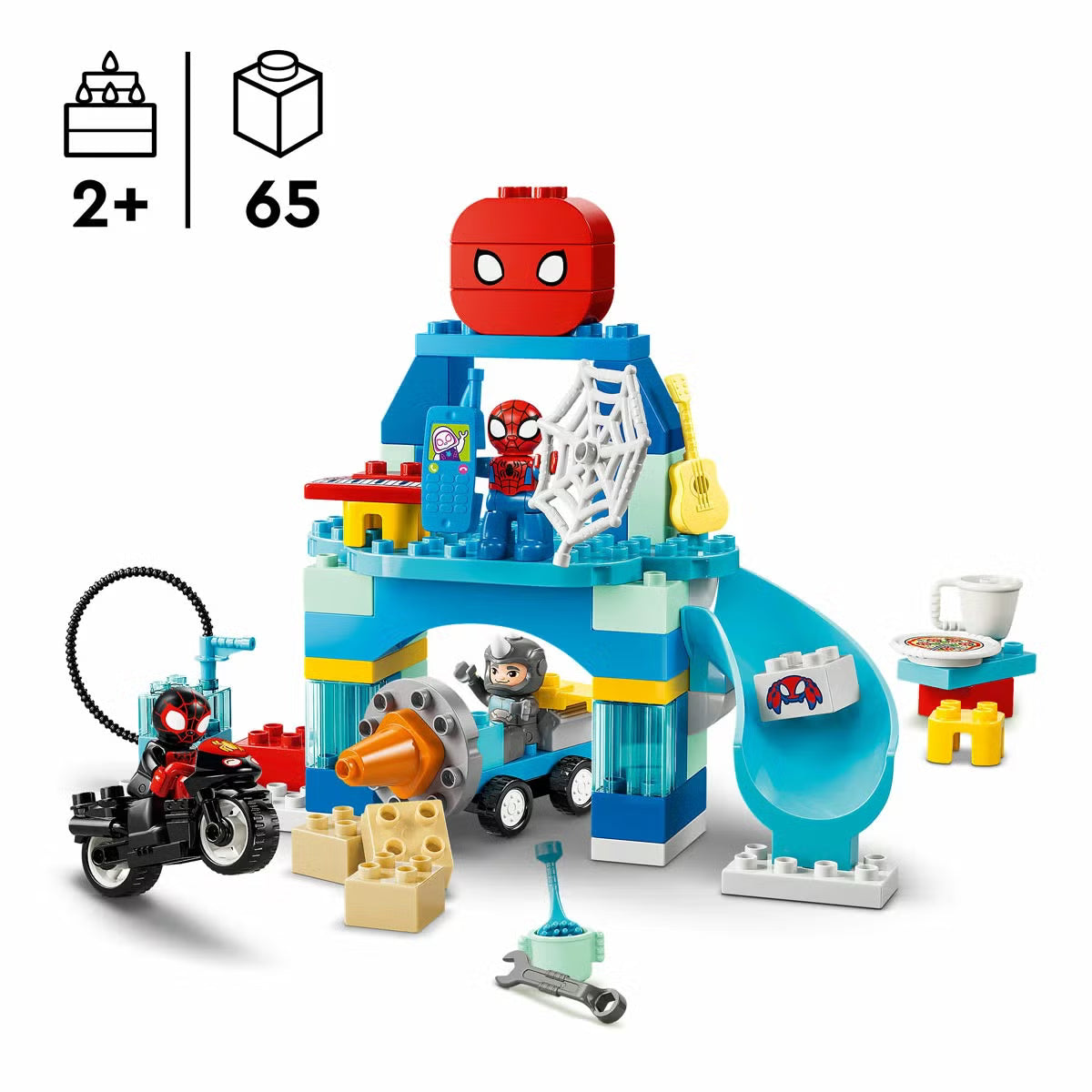 LEGO DUPLO Marvel Team Spidey Webquarters - Model 10464 (2+ Years)