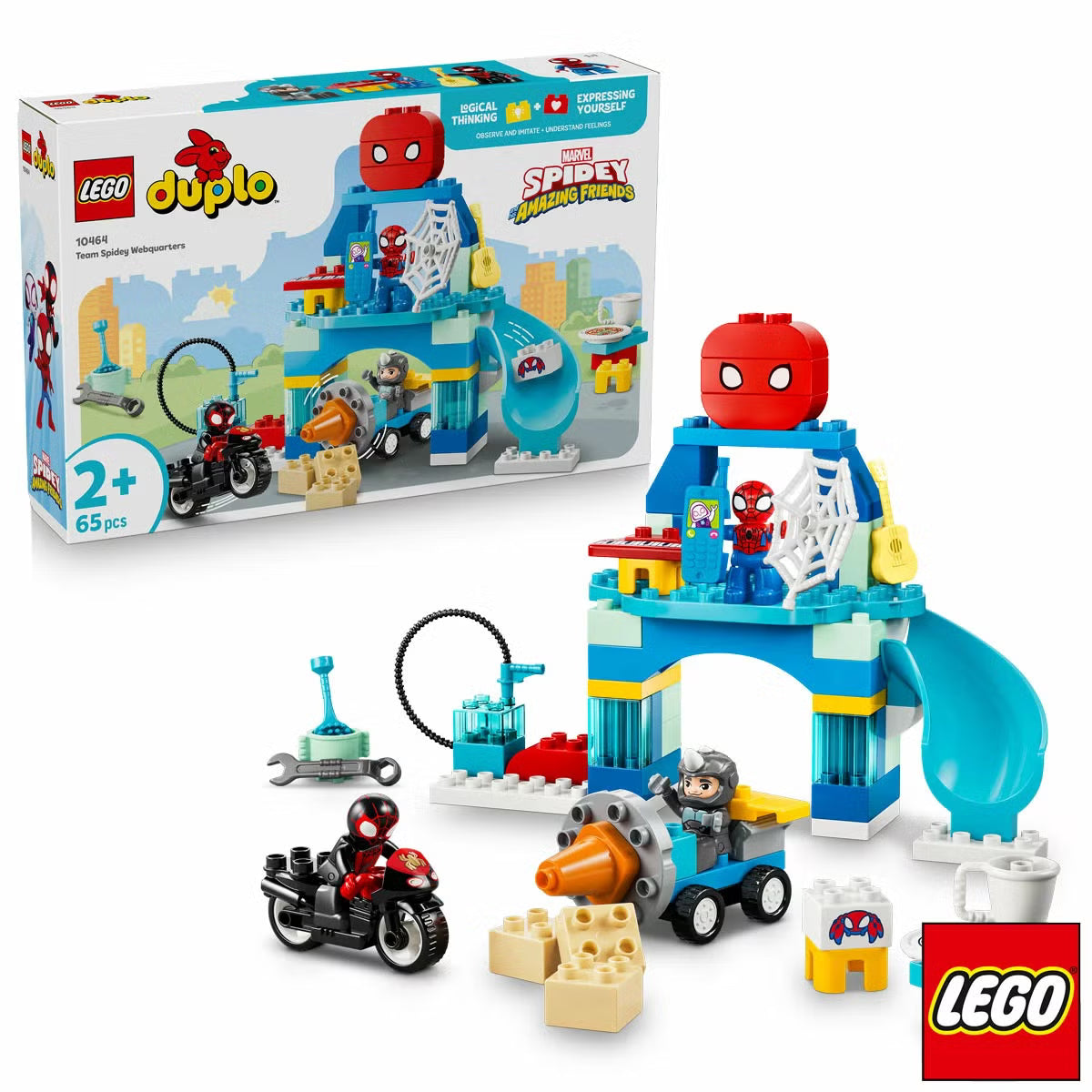 LEGO DUPLO Marvel Team Spidey Webquarters - Model 10464 (2+ Years)