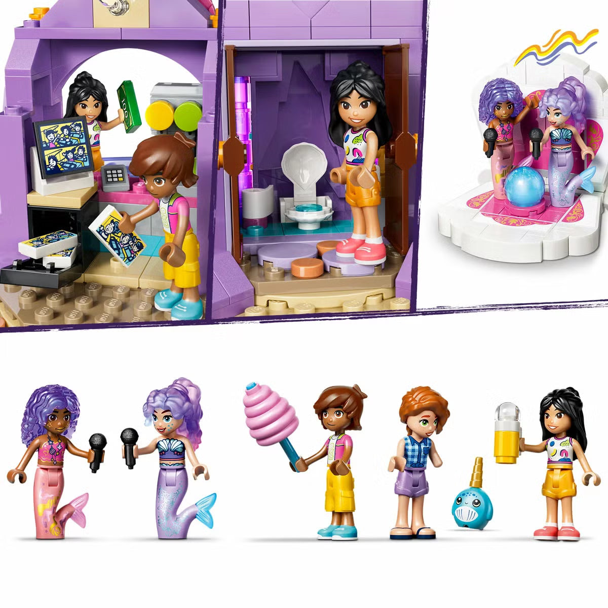 LEGO Friends Mermaid Roller Coaster Ride - Model 42703 (8+ Years)