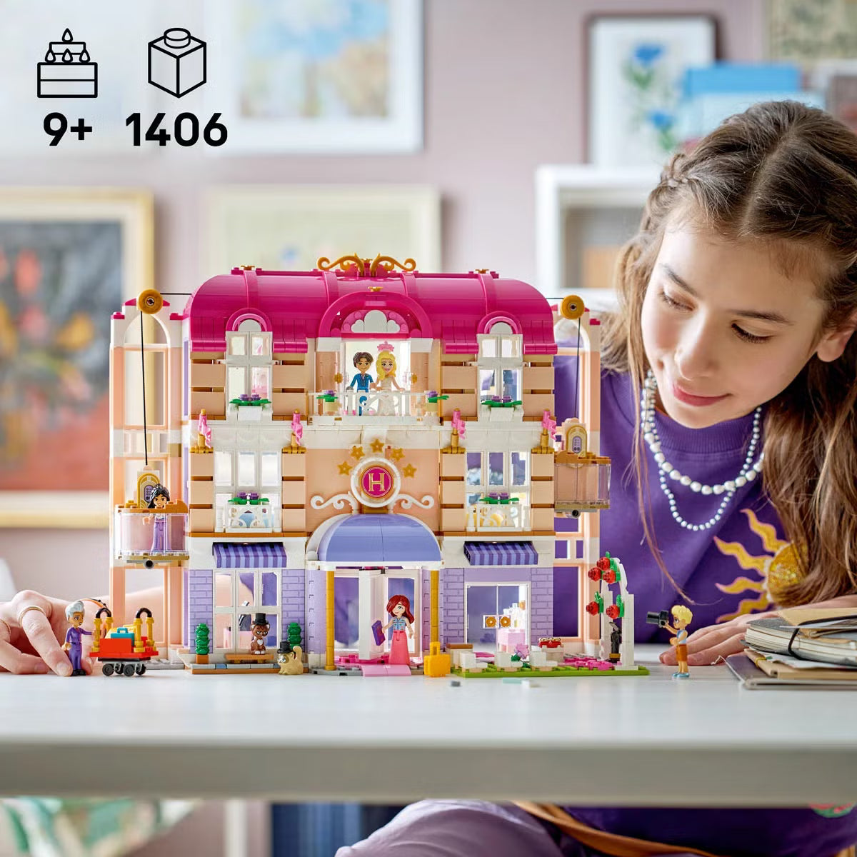 LEGO Friends Heartlake City Grand Hotel - Model 42704 (9+ Years)