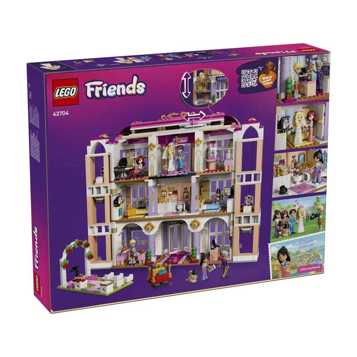 LEGO Friends Heartlake City Grand Hotel - Model 42704 (9+ Years)