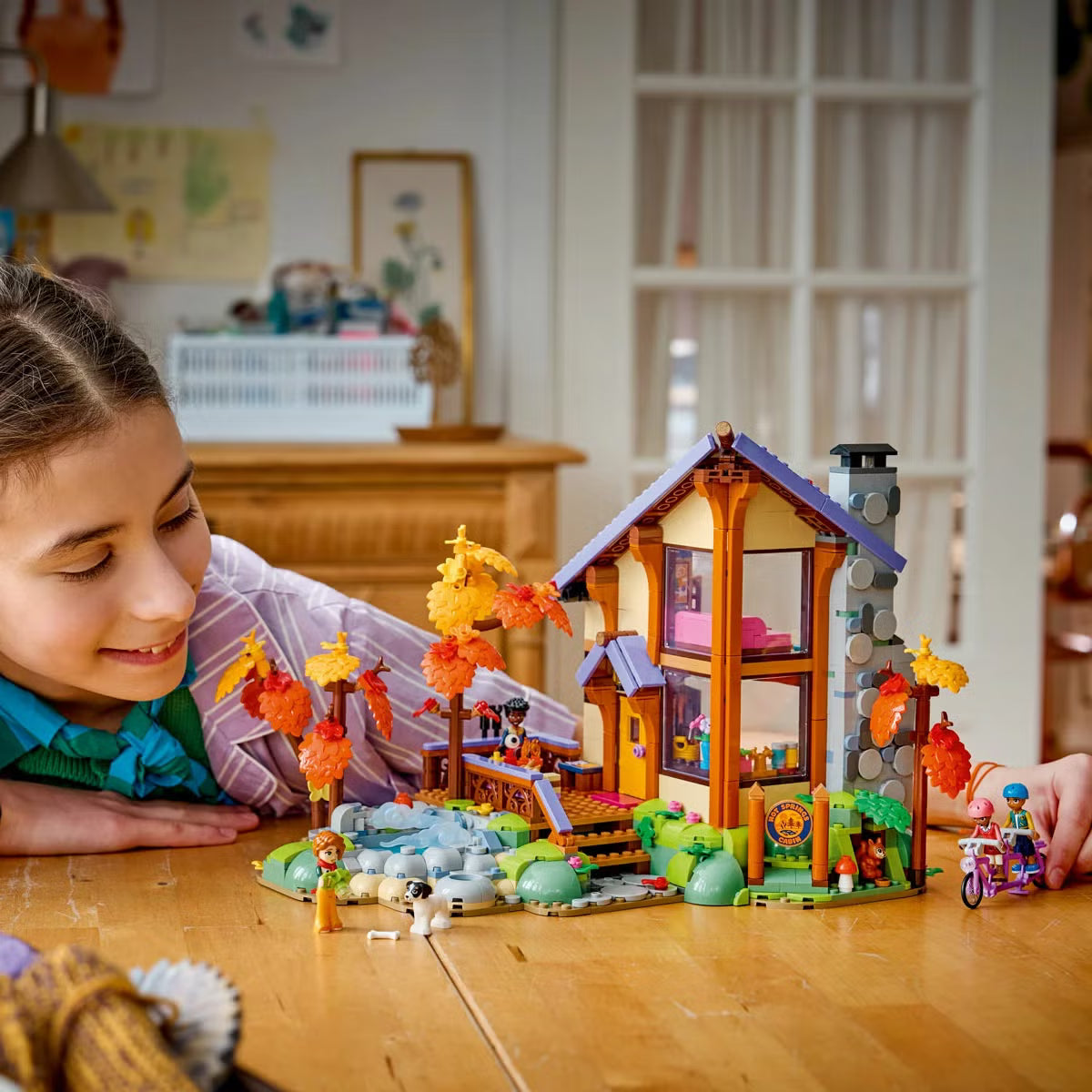 LEGO Friends Cozy Fall Forest Cabin - Model 42705 (9+ Years)