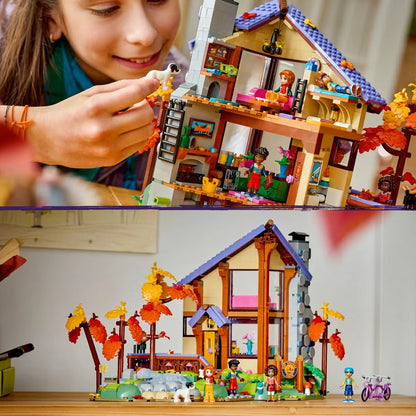 LEGO Friends Cozy Fall Forest Cabin - Model 42705 (9+ Years)