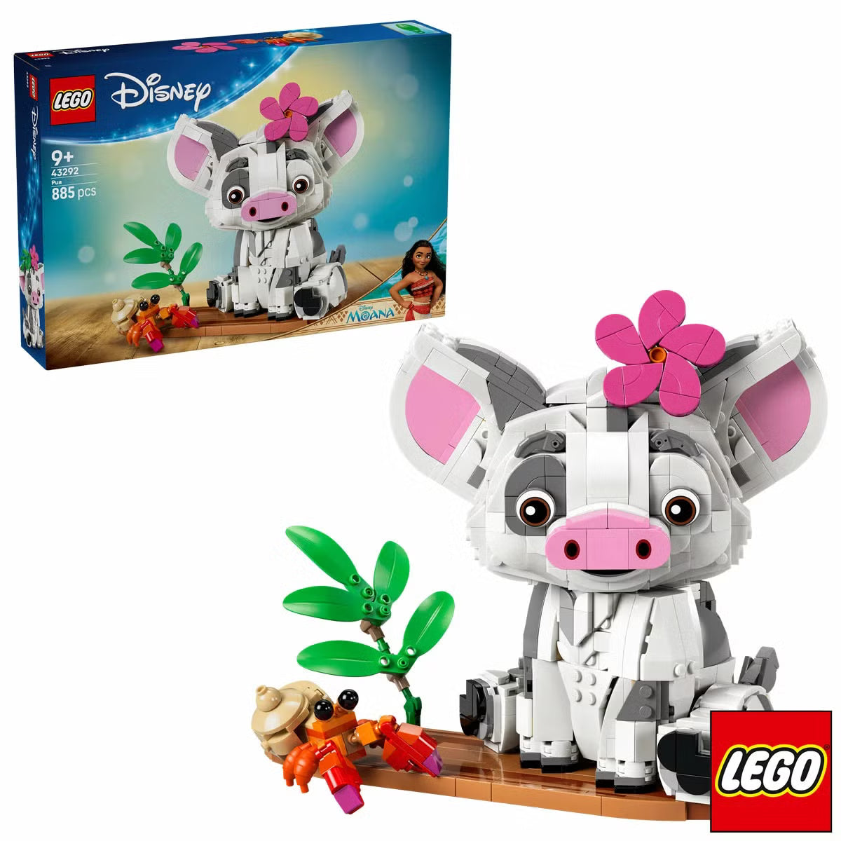 LEGO Disney Pua - Model 43292 (9+ Years )