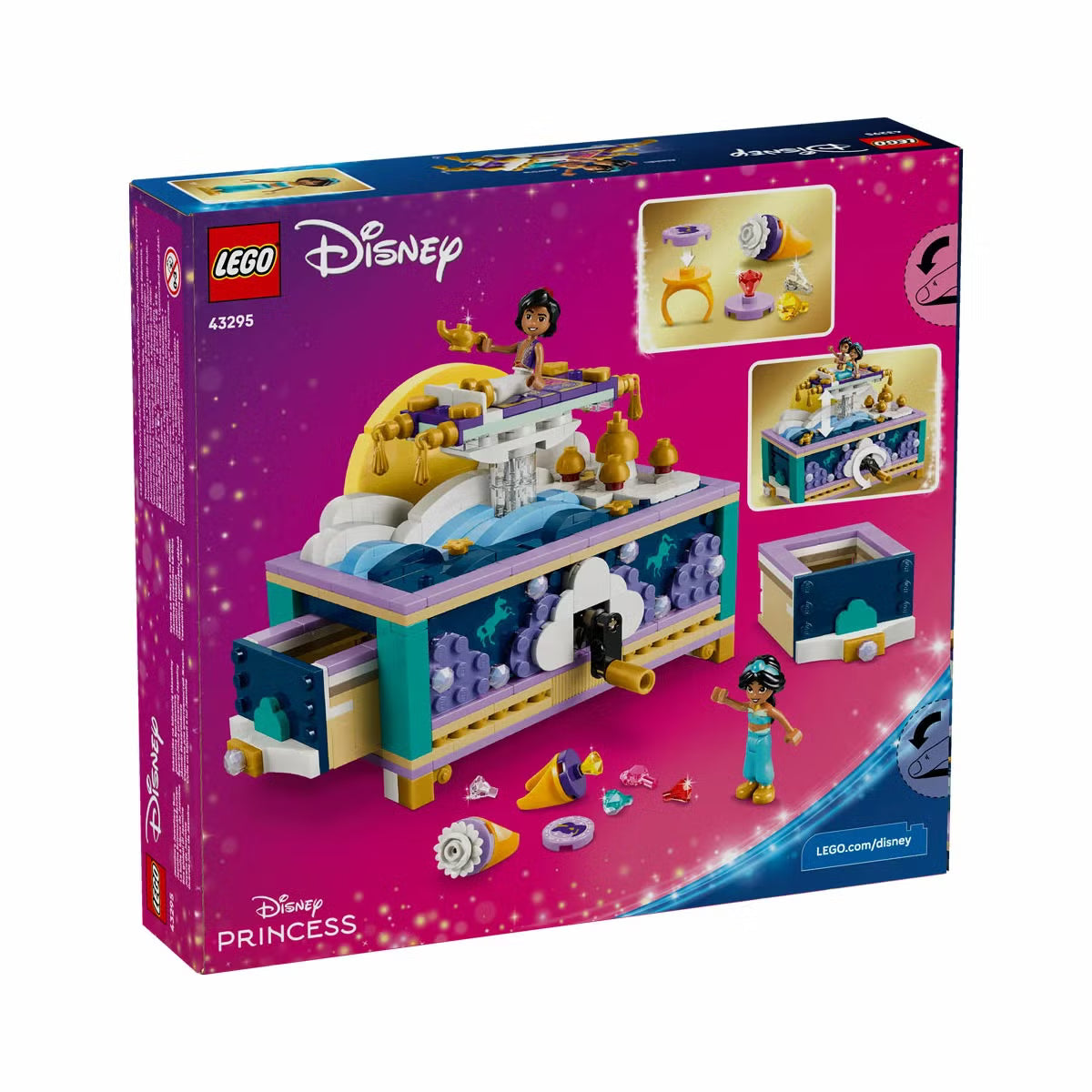 LEGO Disney Jasmine's Jewelry Box - Model 43295 (6+ Years)