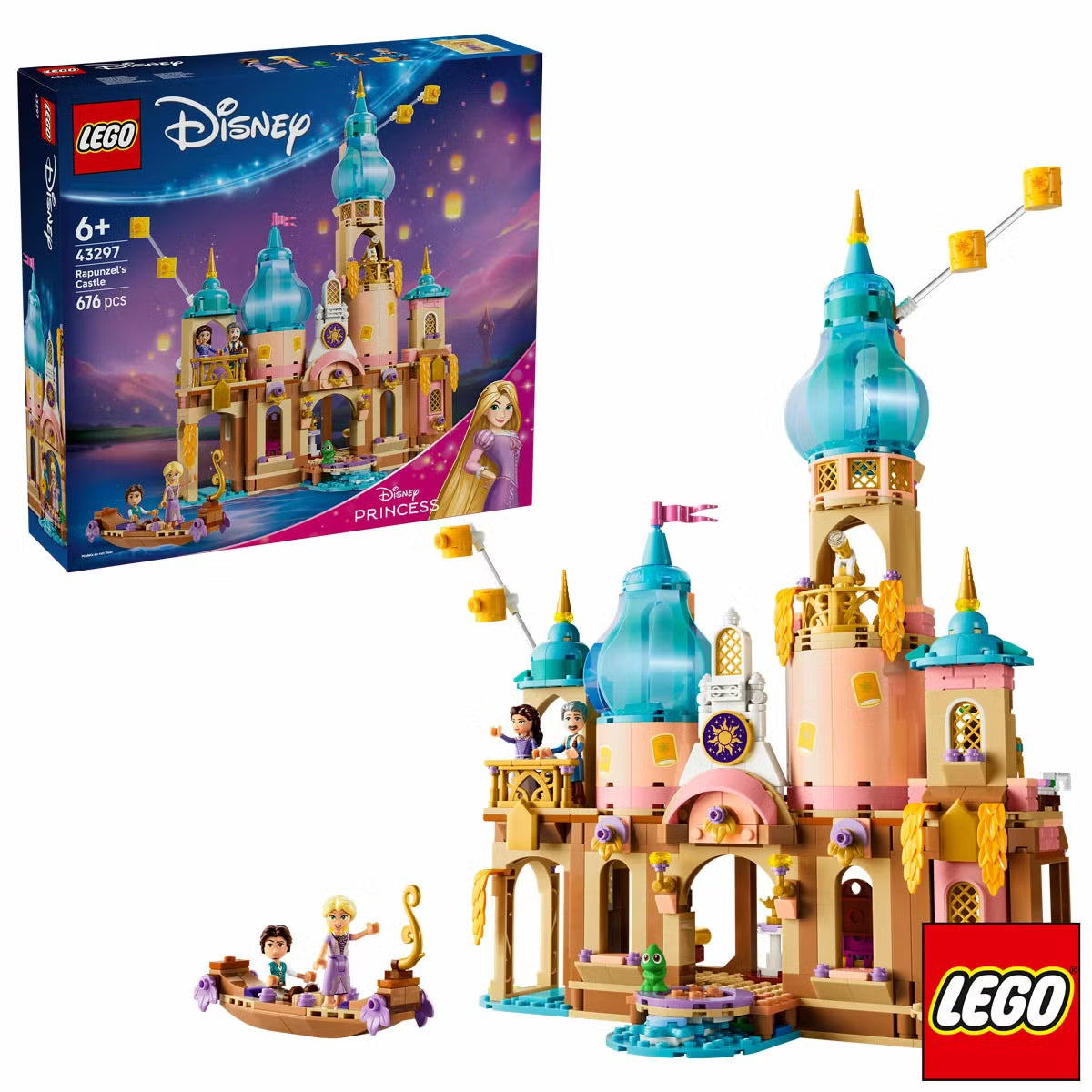 LEGO Disney Rapunzel's Castle - Model 43297 (6+ Years)