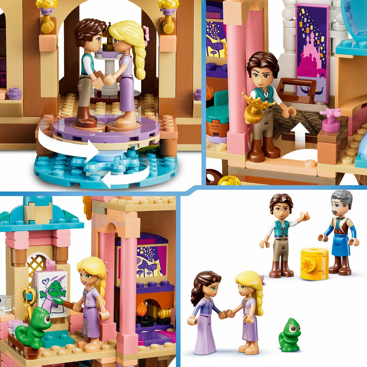LEGO Disney Rapunzel's Castle - Model 43297 (6+ Years)