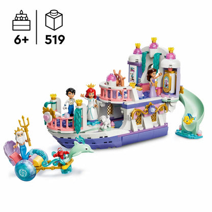 LEGO Disney Ariel's Royal Wedding Boat - Model 43299 (6+ Years)