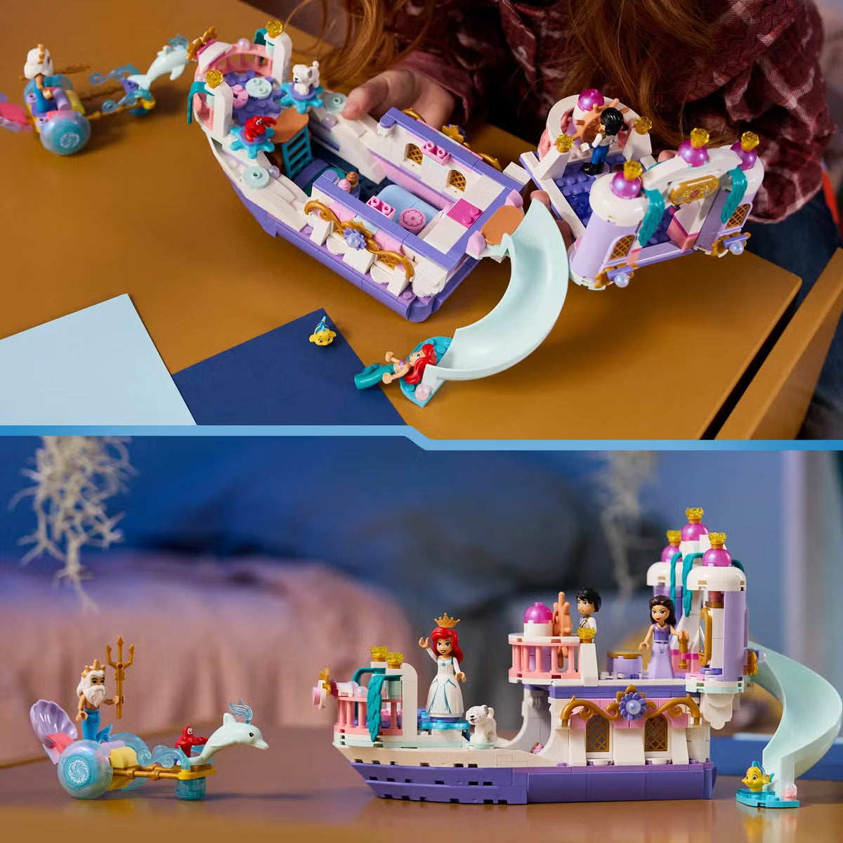 LEGO Disney Ariel's Royal Wedding Boat - Model 43299 (6+ Years)