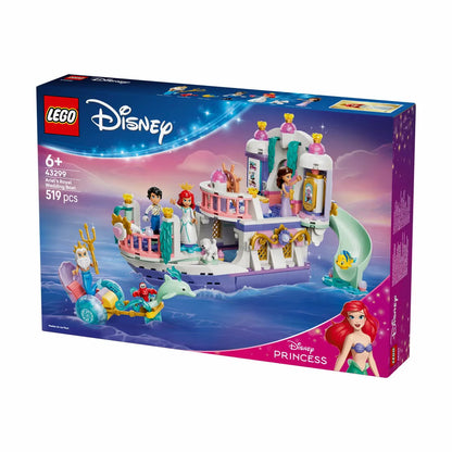 LEGO Disney Ariel's Royal Wedding Boat - Model 43299 (6+ Years)