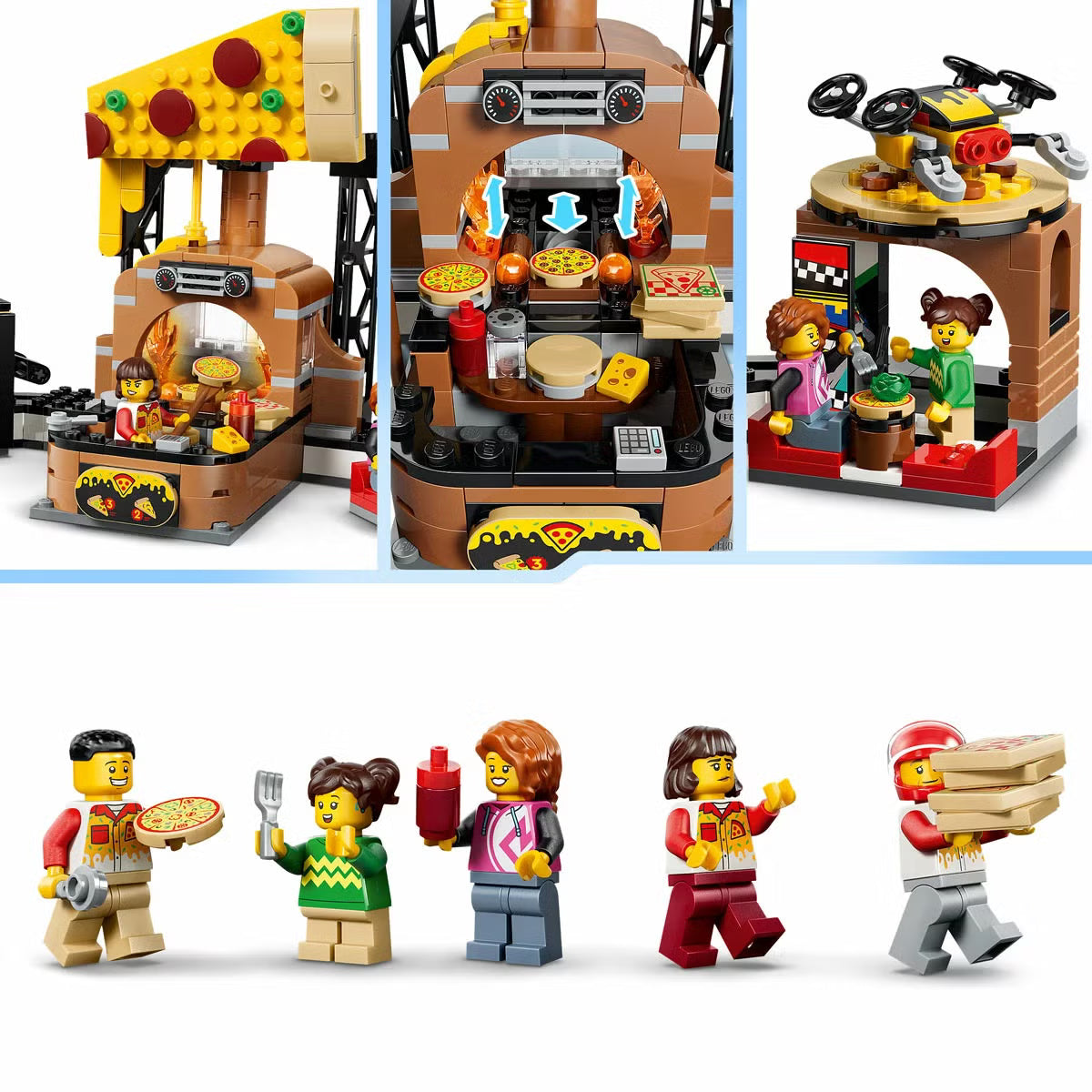 LEGO City Pizza Delivery Experience with Vehicles - Model 60496 (6+ Years)