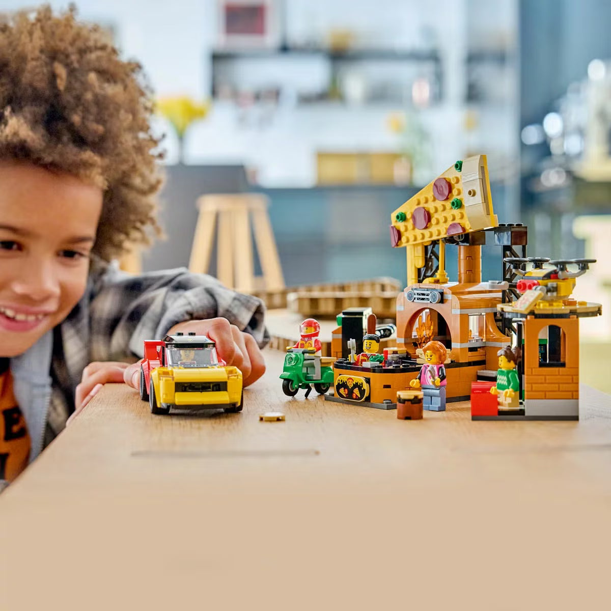 LEGO City Pizza Delivery Experience with Vehicles - Model 60496 (6+ Years)