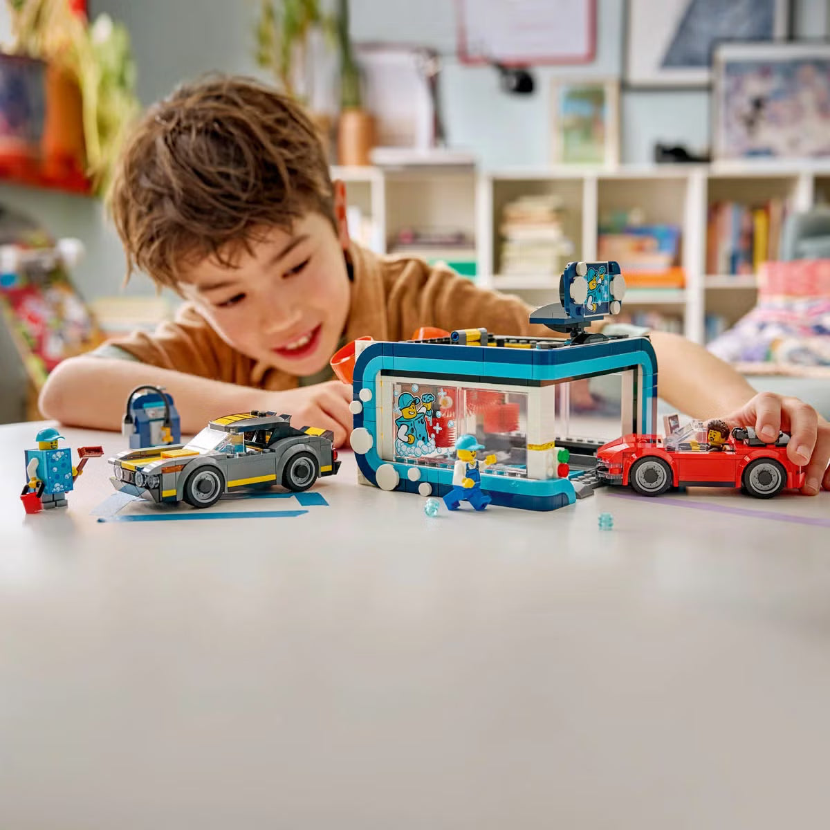 LEGO City Drive-Through Car Wash - Model 60497 (6+ Years)