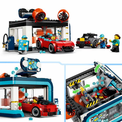 LEGO City Drive-Through Car Wash - Model 60497 (6+ Years)