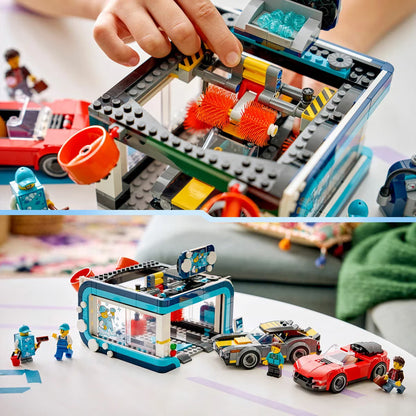 LEGO City Drive-Through Car Wash - Model 60497 (6+ Years)