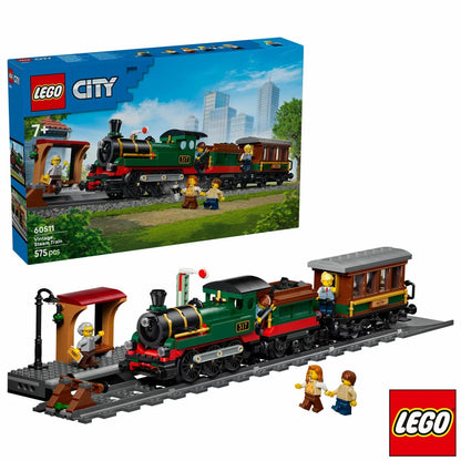 LEGO City Vintage Steam Train - Model 60511 (7+ Years)