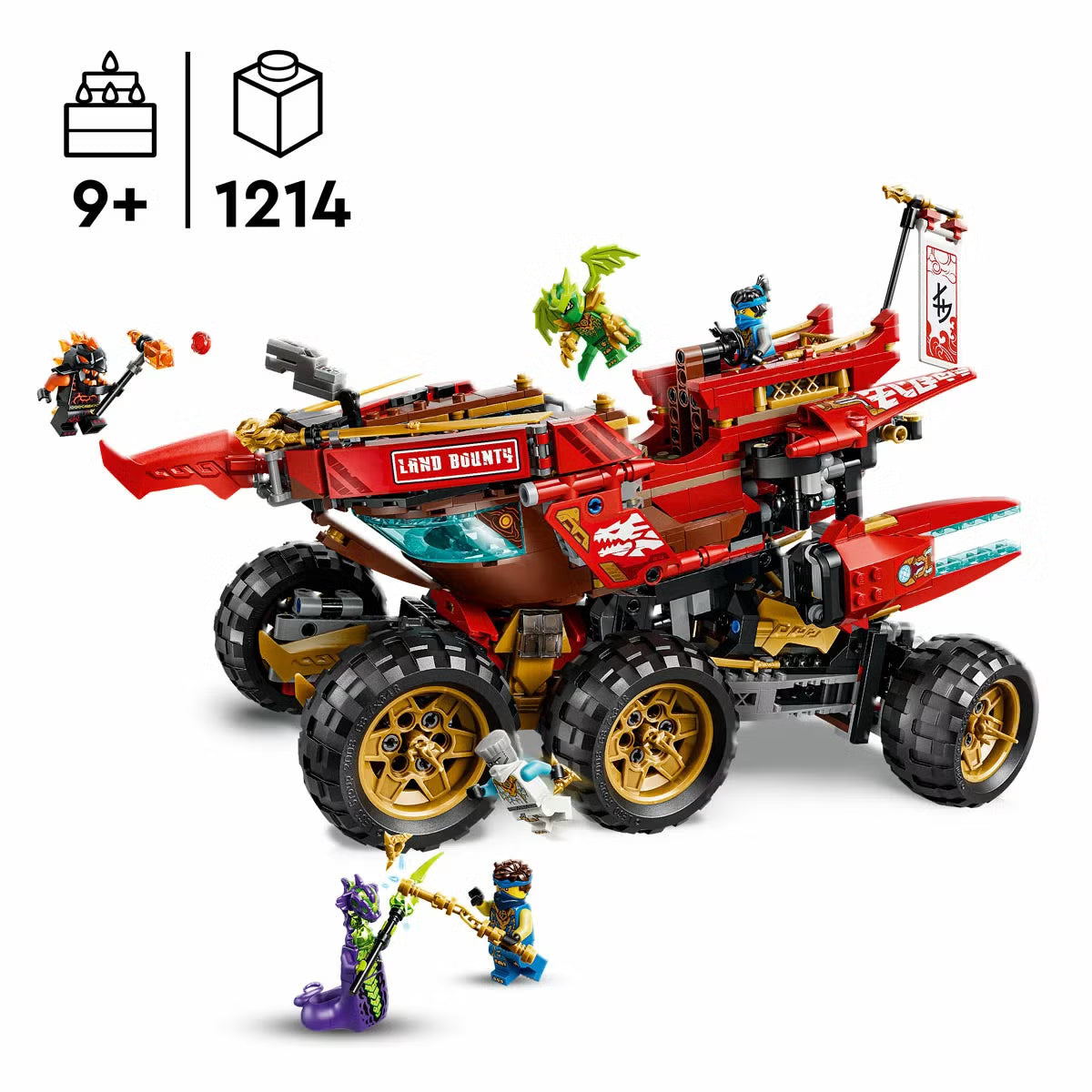 LEGO Ninjago Land Bounty - Model 71869 (9+ Years)