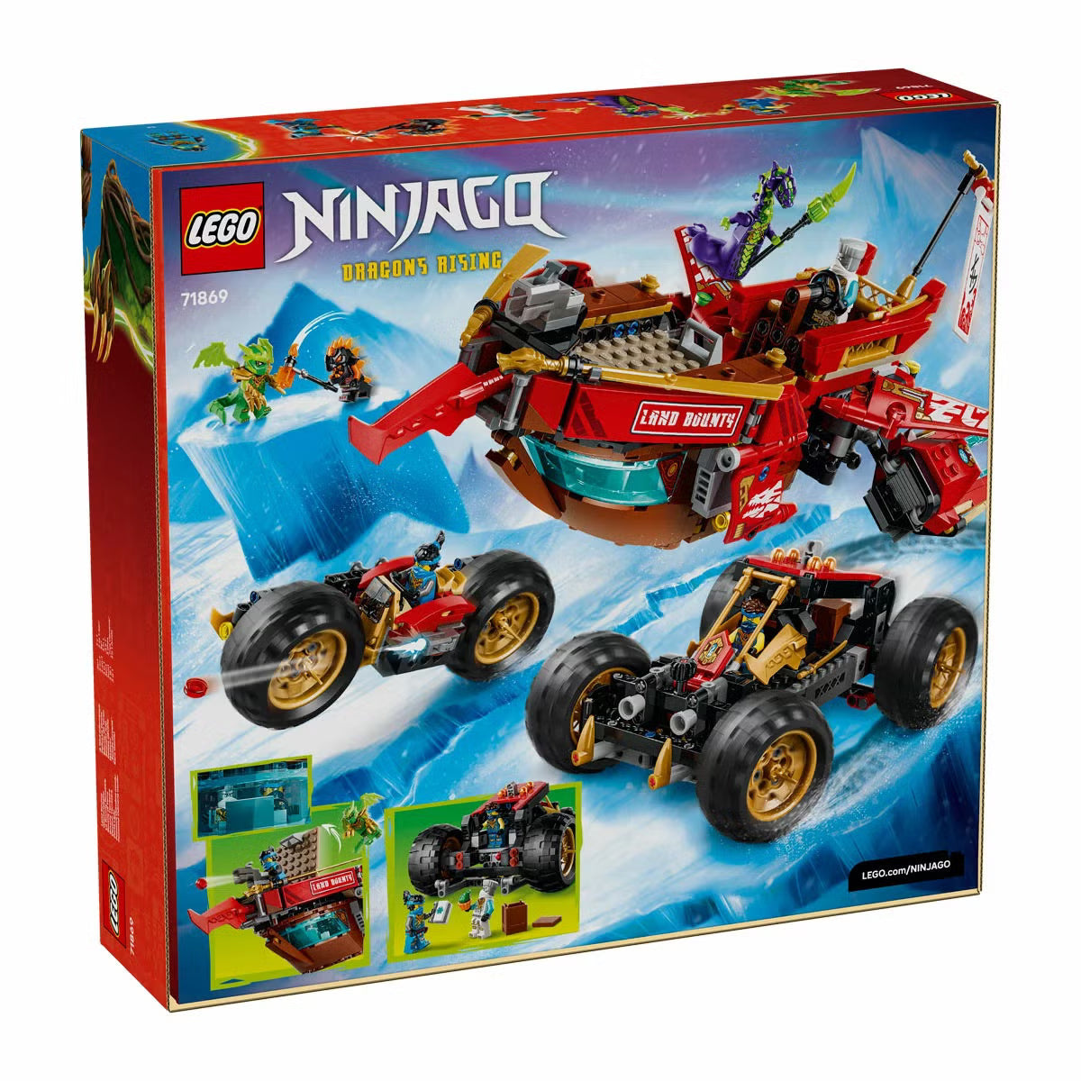 LEGO Ninjago Land Bounty - Model 71869 (9+ Years)