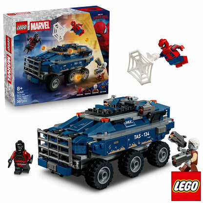 LEGO Marvel Spider-Man Prison Transport Chase - Model 76349 (8+ Years)