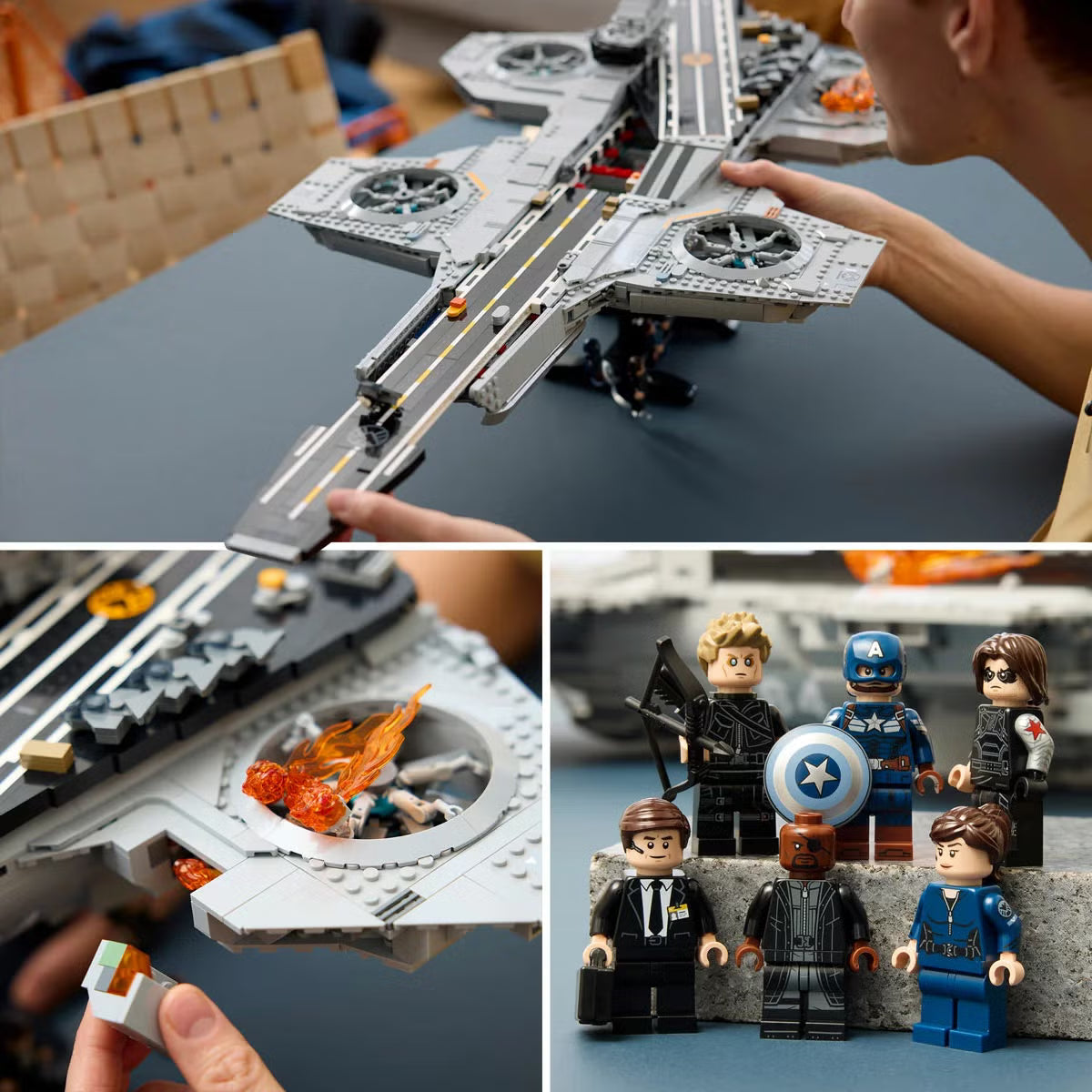 LEGO Marvel S.H.I.E.L.D. Helicarrier - Model 76354 (18+ Years)