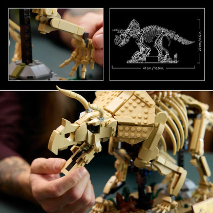 LEGO Jurassic World Dinosaur Fossils: Triceratops - Model 77985 (18+ Years)