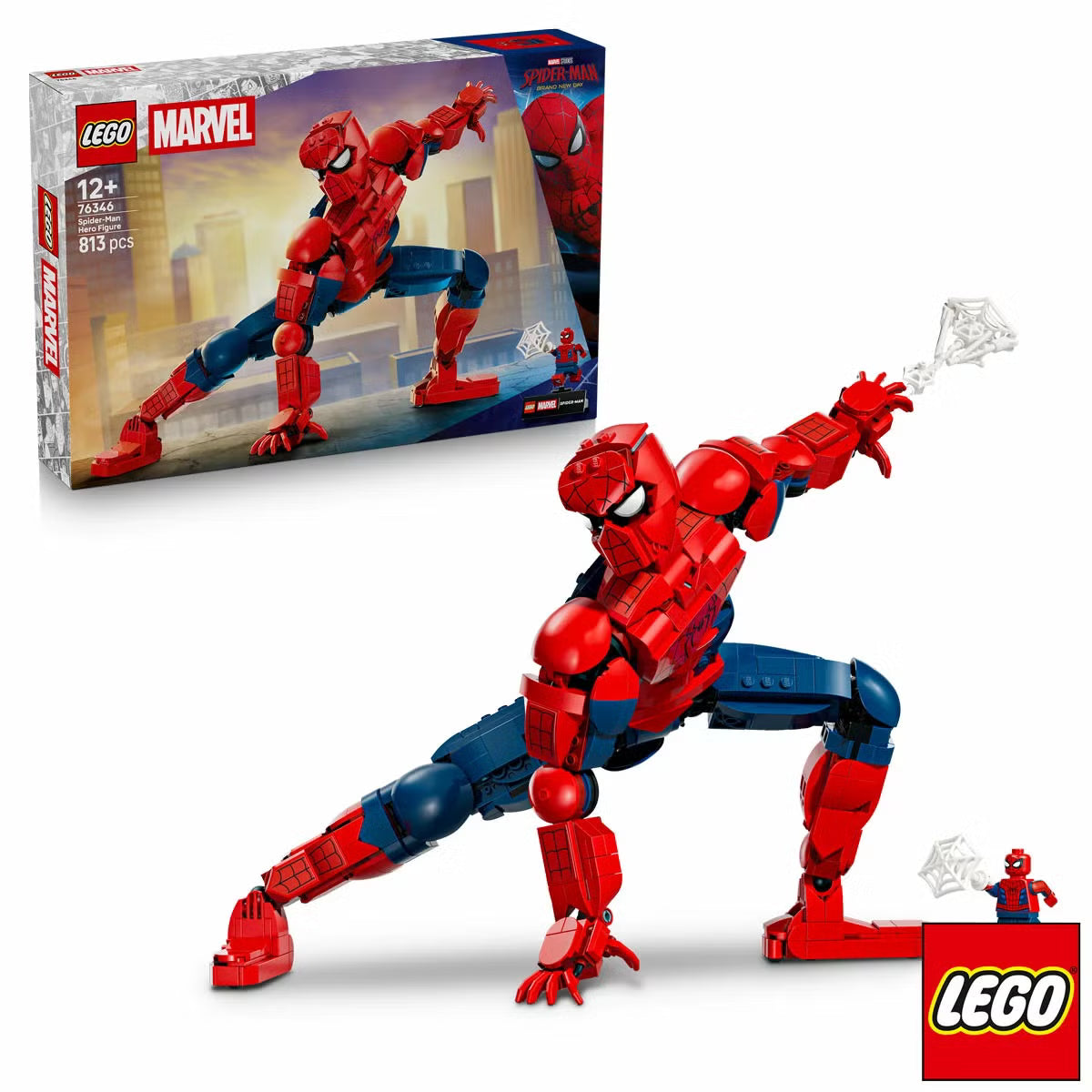 LEGO Super Heroes Articulated Spider-Man - Model 76346 (12+ Years)